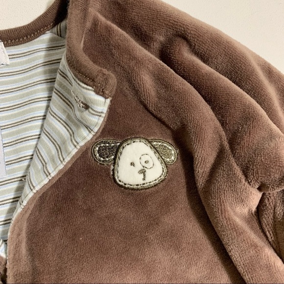 Baby’s 6-9M velvet lined light jacket - Picture 3 of 3